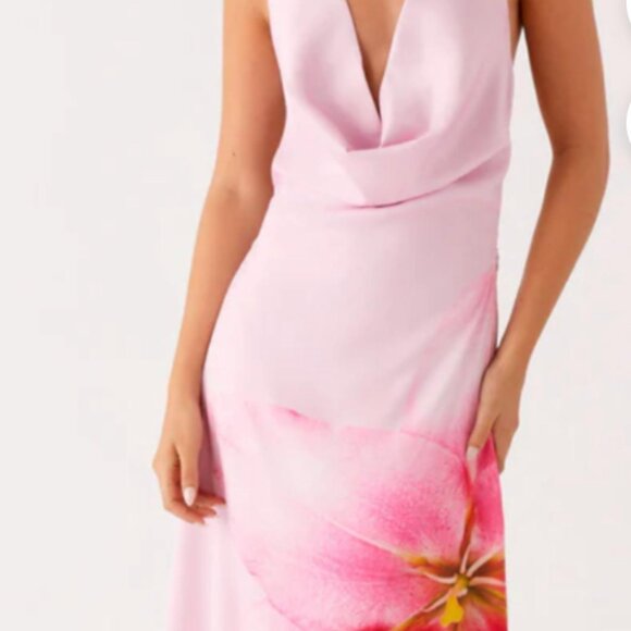 BRYONY COWL MAXI DRESS - Picture 1 of 5